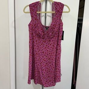 NWT floral mini dress